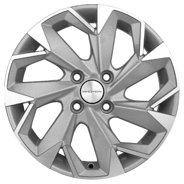 диски KHOMEN KHW1508 (15 ZV KIA RIO) 6,0xR15 4x100 54,1 46 F-SILVER-FP