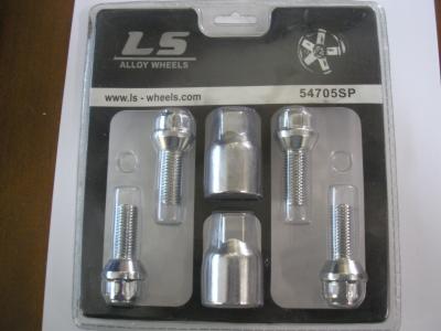 Комплект секретный  LS 54705 (болт М12x1,5; блистер 4+1 СН)