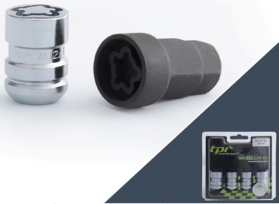 Комплект секретный  TPI  C726445B/F-2KEY (гайка М12x1,5; 36, сфераR12 HONDA, 4+2 ключа, СН)