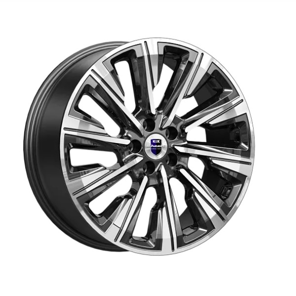 диски КиК ГАЛЕГО 7,5xR19 5x114,3 67,1 38 алмаз_черный